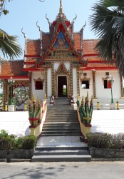 Wat Traiman Kasathit Temple, Khok Kloi, near Natai beach, Phang Nga Wat Traiman Kasathit, Khok Kloi, near Natai beach, Phang Nga
